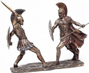 køb Hektor og Akilles figurer